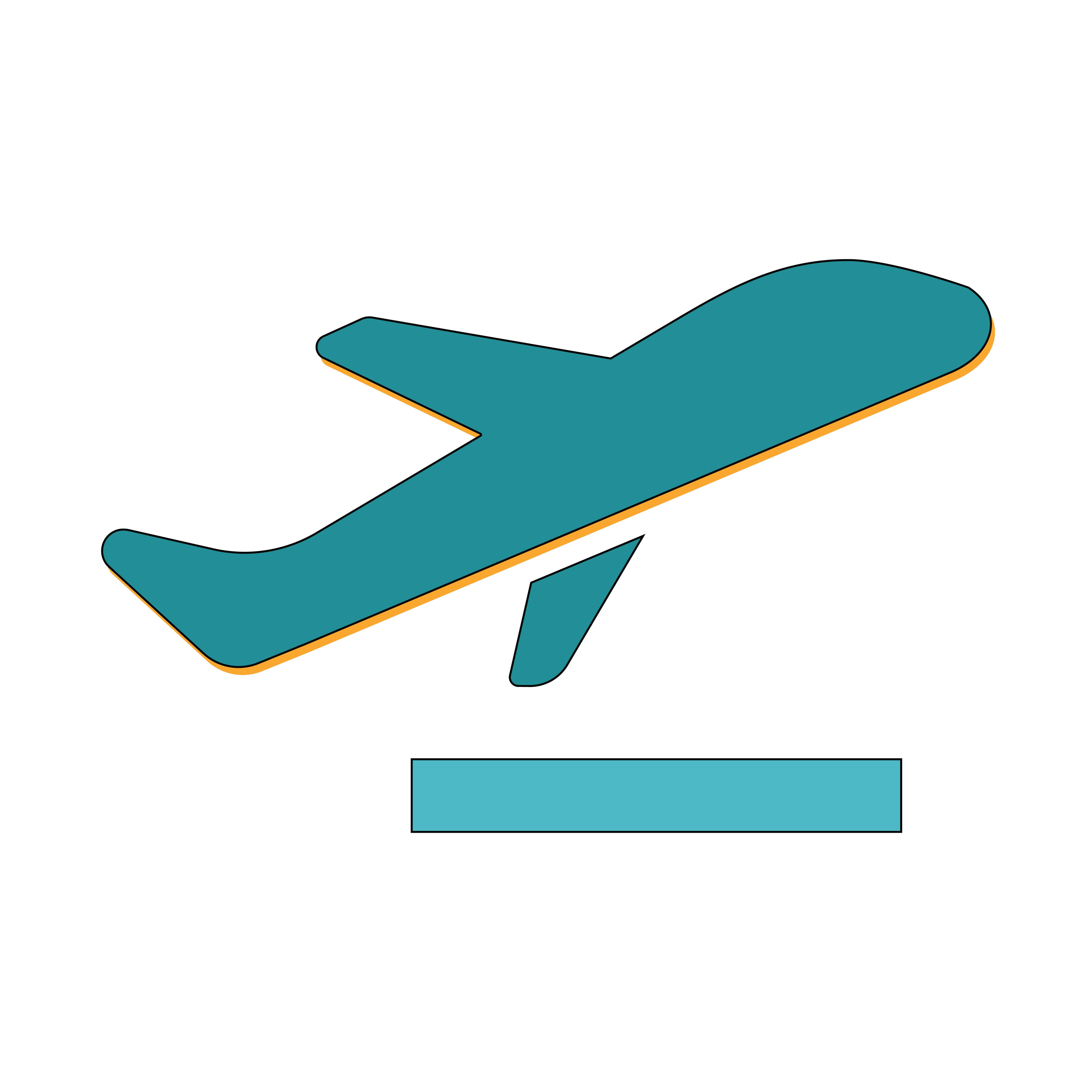 departing